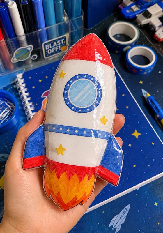 Modelo de Paper Squishy pronto com enchimento