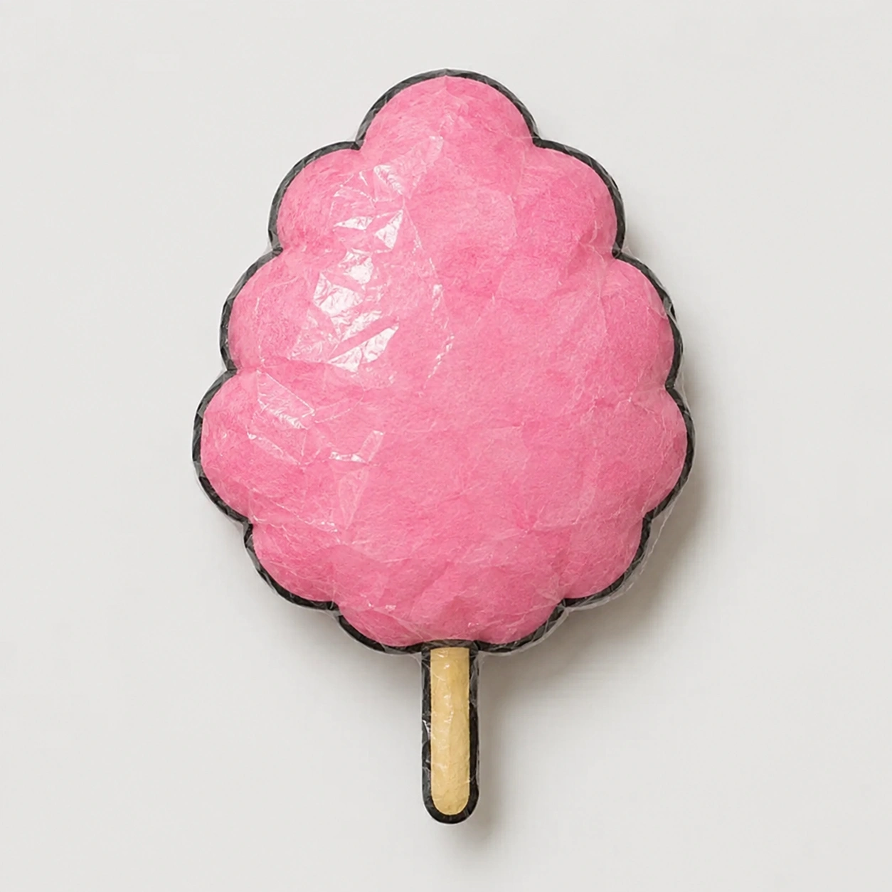 Molde de Paper Squishy de algodão doce gratuito para imprimir